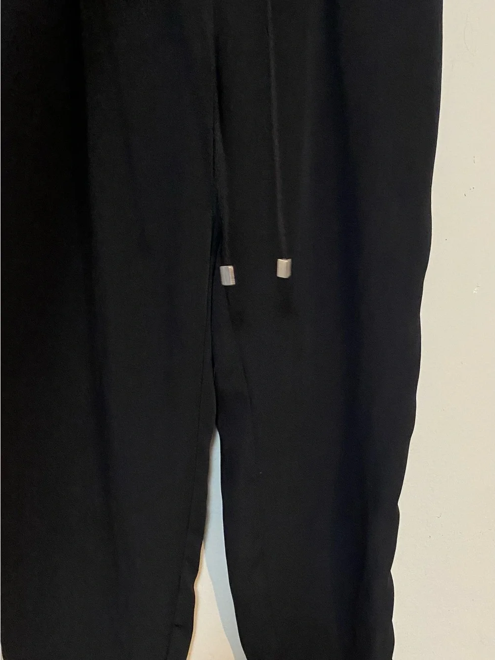Black Women's Pull-On Jogger Pants - Picture 3 of 10
